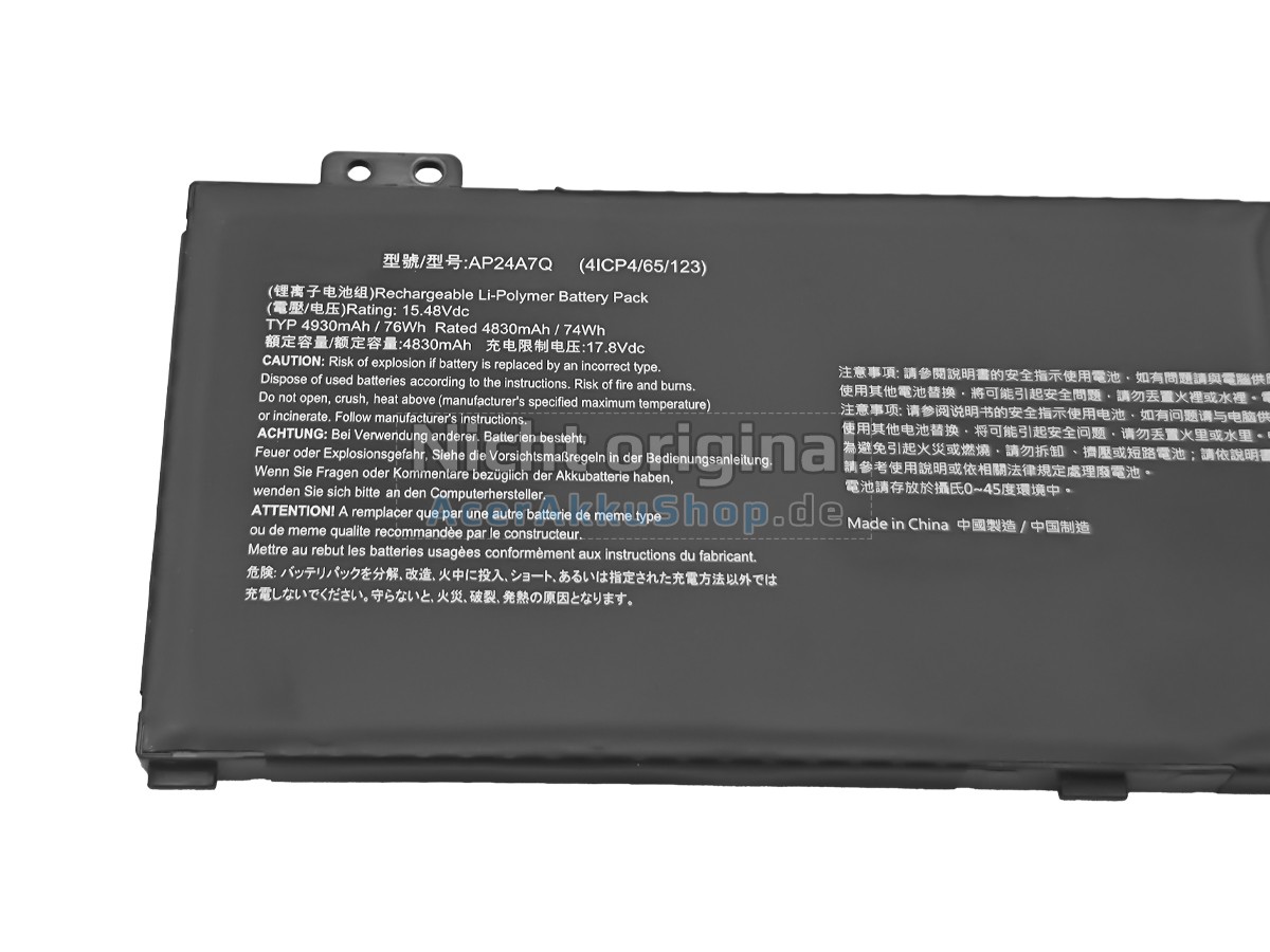 Langlebig Akku für Acer AP24A7Q