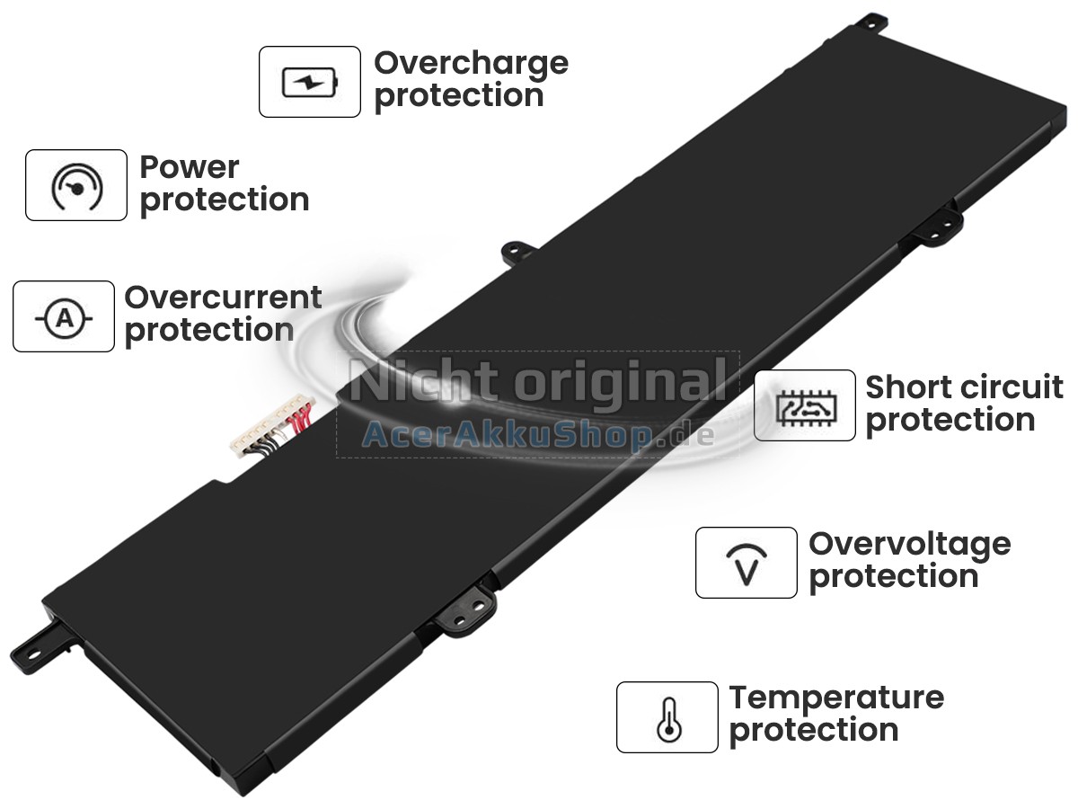 Langlebig Akku für Acer U638560PV-3S1P
